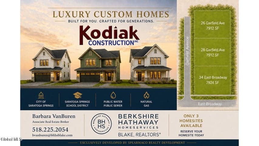 LOT 1 Garfield Avenue, Saratoga Springs, NY