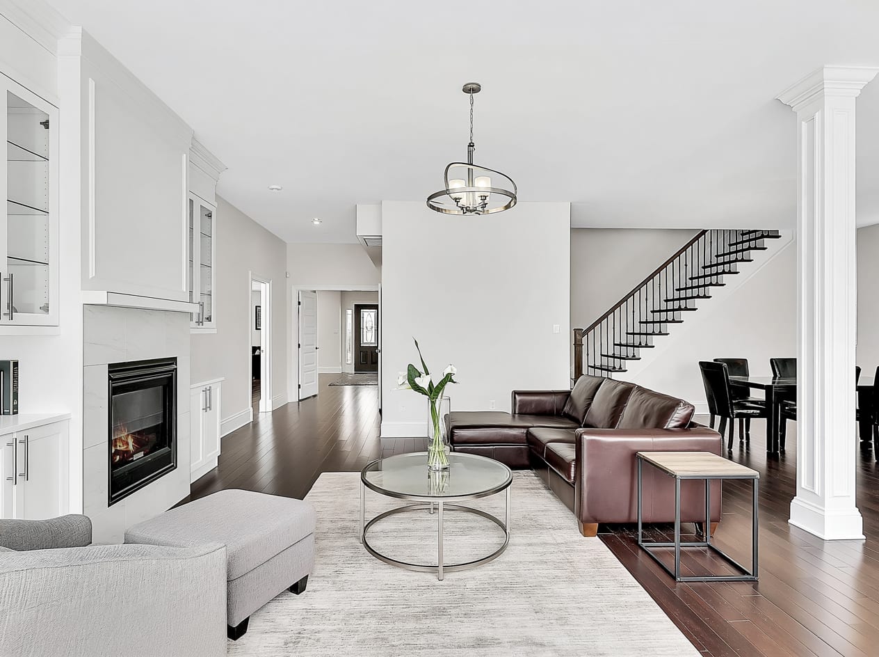 Staged interior from one of Sharon's recent Capital Region listings